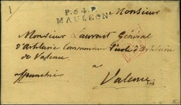 P.64.P. / MAULEON Sur Lettre Avec Texte Daté. 1824. - TB / SUP. - 1801-1848: Precursori XIX