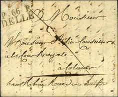 P.66.P. / DELLE Sur Lettre Avec Texte Daté. 1819. - TB / SUP. - 1801-1848: Precursores XIX