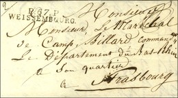 P.67.P. / WEISSEMBOURG Sur Lettre Avec Texte Daté. 1822. - SUP. - 1801-1848: Precursores XIX