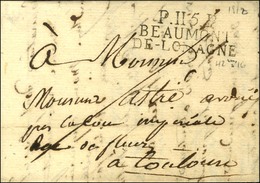 P.115.P. / BEAUMONT / DE-LOMAGNE Sur Lettre Avec Texte Daté. 1812. - TB / SUP. - 1801-1848: Precursors XIX