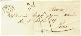 2 / Moy Càd T 15 ST QUENTIN (2) Taxe Tampon 4. 1844. - SUP. - 1801-1848: Precursors XIX