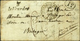 Cursive 3 / Le Veurdre (30 Mm). 1839. - TB / SUP. - 1801-1848: Precursori XIX