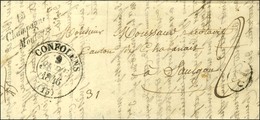 Cursive 15 / Champagne / Mouton. 1846. - SUP. - 1801-1848: Vorläufer XIX