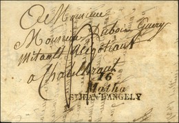 Cursive 16 / Matha / ST JEAN D'ANGELY. 1827. - TB / SUP. - 1801-1848: Precursors XIX