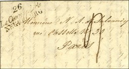 Cursive 26 / La Commanderie / NEUFBOURG. 1829. - TB / SUP. - RR. - 1801-1848: Precursores XIX