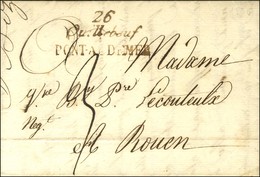 26 / Quillebeuf / PONT-AUDEMER Sur Lettre Avec Texte Daté 1820. - TB / SUP. - 1801-1848: Precursores XIX