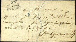 Cursive 26 / St André / EVREUX. 1826. - TB / SUP. - 1801-1848: Precursores XIX