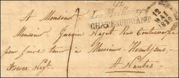 42 / La Meilleraye / CHATEAUBRIANT + Dateur A Sur Lettre Pour Nantes. 1830. (cote : 1000). - TB / SUP. - RR. - 1801-1848: Precursors XIX