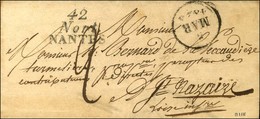 Cursive 42 / Nort / NANTES Dateur A. 1828. - TB / SUP. - R. - 1801-1848: Precursors XIX