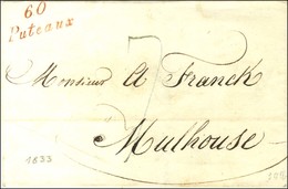 60 / Puteaux Rouge. 1833. - SUP. - 1801-1848: Precursors XIX