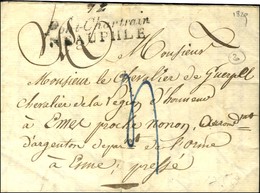 Cursive 72 / Pont-Chartrain / NEAUPHLE. 1829. - TB. - R. - 1801-1848: Vorläufer XIX