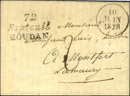 72 / Septeuil / HOUDAN Dateur A 1828. - TB / SUP. - R. - 1801-1848: Vorläufer XIX