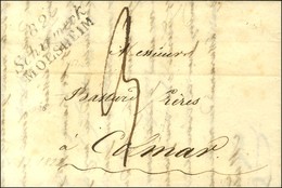 Cursive 82 / Schirmeck / MOLSHEIM Sur Lettre Pour Colmar. 1822. - TB. - R. - 1801-1848: Precursores XIX