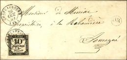 Càd T 15 CHATEAUBOURG (34) / Timbre-taxe N° 2 Sur Lettre Avec Texte De La Mairie De Servon. 1859. - SUP. - Other & Unclassified