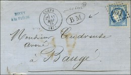 GC 351 / N° 60 Càd T 17 CLEFS (47) + BM De La Flèche. 1875. - TB / SUP. - Other & Unclassified