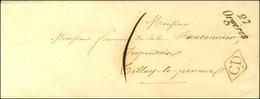 27 / Orgères + CD Rouge Sur Lettre Avec Texte Adressée Localement Taxée 1. 1845. - SUP. - 1801-1848: Precursores XIX