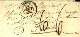 Càd T 13 NANCY (52) Taxe Tampon 6 Annulée Et Remplacée Par La Taxe Tampon 6 (FL). 1832. - TB / SUP. - 1801-1848: Precursores XIX