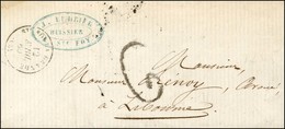 Càd T 15 STE FOY LA GRANDE (32), Taxe Tampon 6 (FL) Sur Lettre 2 Ports. 1860. - TB. - R. - 1801-1848: Vorläufer XIX