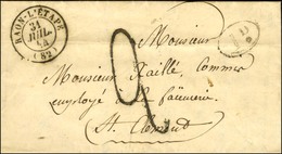 Càd T 15 RAON-L'ETAPE (82), Taxe Tampon 2 FL. 1844. - SUP. - 1859-1959 Lettres & Documents