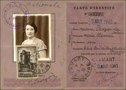 Càd / N° 393 Sur Carte D'identité. 1939. - TB. - R. - Autres & Non Classés