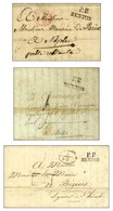 Lot De 11 Lettres De Menton. - TB. - Collections