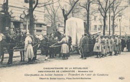 Paris   Cinquantenaire De La République  Départ Du Soldat Inconnu Place Danfert Rochereau Novembre 1920 - Arrondissement: 14