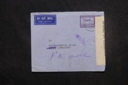 INDE - Aérogramme Pour La Belgique Avec Contrôle Postal - 45482 - 1936-47 Koning George VI