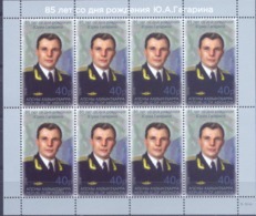 2019.  Abkhazia, Space, 85th Birth Anniv. Of Yurii Gagarin, Sheetlet Perforated, Mint/** - Europa