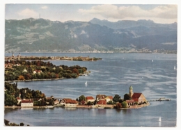 Halbinsel Wasserburg Im Bodensee - Blick Gegen Lindau Und Bregenz - Luftaufnahme - Wasserburg (Bodensee)