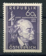 RC 14292 AUTRICHE N° 787 JOSEPH MADERSERGER INVENTEUR DE LA MACHINE A COUDRE COTE 10,00€ NEUF ** TB - 1945-60 Unused Stamps