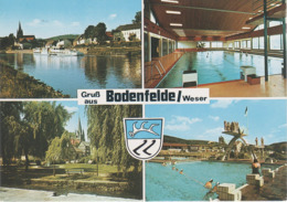 AK Bodenfelde Weser Schwimmbad Freibad Schwimmhalle A Lippoldsberg Gieselwerder Beverungen Bad Karlshafen Uslar Northeim - Uslar