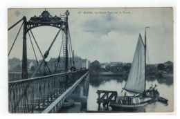 17 BOOM  Le Grand Pont Sur Le Rupel  SBP  1908 - Boom