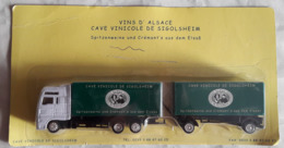 Camion - Remorque MAN 1 / 87 Cave Vinicole De Sigolsheim ( Neuf Sous Blister ) - Schaal 1:87