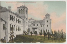 BERMUDA GOVERNOR HOUSE C1910 Postcard - Autres & Non Classés