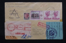 ITALIE - Enveloppe En Recommandé De Casalecchio Pour L 'Allemagne En 1978, Affranchissement Plaisant - 45550 - 1971-80: Storia Postale