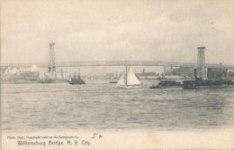 STATI UNITI-NEW YORK WILIAMSBURG BRIDGE - Bruggen En Tunnels