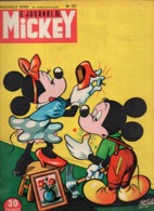 Le Journal De Mickey N°157 Nouvelle Série Bobby Et Nanette - Le Félin Géant - Quand La Nature Se Fâche De 1955 - Journal De Mickey