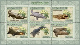 Mozambique 2007 MNH - Crocodiles. Sc 1764, YT 2384-2389, Mi 2984-2989 - Mozambique