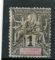 SAINT-PIERRE ET MIQUELON  N°  59  (Y&T)  (Oblitéré) - Oblitérés