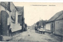 2020 - PAS DE CALAIS - 62 - CROISILLES - Avant Guerre 14 - Rue D'Arras - Croisilles