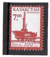 Kazakhstan 2000 . Definitive (Oil Industry-100). 1v: 7.oo.  Michel # 281 - Kazakhstan