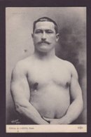 Delcampe - CPA Lutte Lutteur Force Poids Haltères Non Circulé Gambier - Ringen