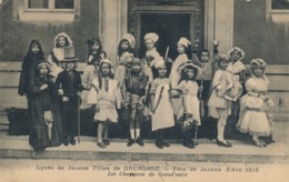 N74 - 38 - GRENOBLE - Isère - Lycée De Jeunes Filles - Fête De Jeanne D'Arc 1912 - Les Chansons De Grand'mère - Grenoble