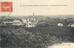 CPA 44 Loire Atlantique Inférieure Saint St Etienne De Mont Luc Panorama Pris Des Côteaux - Saint Etienne De Montluc