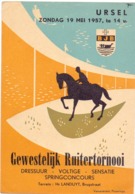 PK - Ursel Knesselare - Gewestelijk Ruitertornooi BJB - Ursel Terrein Hr. Landuyt - 1957 - Knesselare