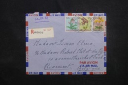 CONGO BELGE - Enveloppe En Recommandé De Inongo Pour La Belgique En 1956, Affranchissement Plaisant - L 45603 - Briefe U. Dokumente