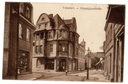 CPA    TROISDORF         1924       HIPPOLYTUSSTRASSE    RUE HIPPOLYTE     MAGASIN KARL MÜLLER - Troisdorf