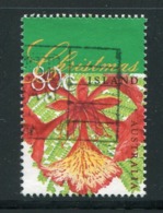 AUSTRALIE- Christmas Island Y&T N°466 Oblitéré (fleurs) - Christmas Island