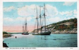 SAILING SHIPS-CAPE COD CANAL - Cape Cod