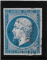 France N°14A - Type I - TB - 1853-1860 Napoleon III